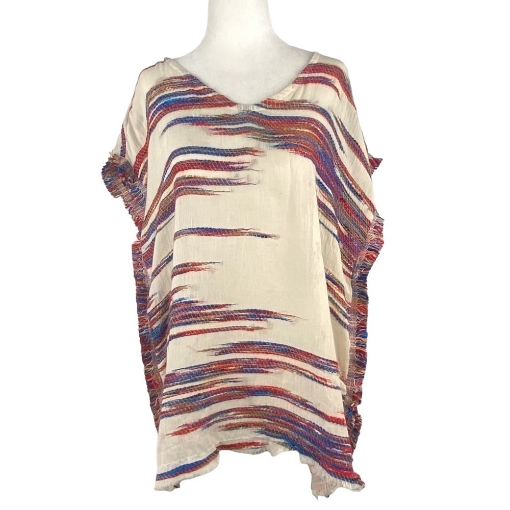 𝅺DYLAN FRINGE BAJA, NEW WITHOUT TAGS,‎ PULLOVER TOP